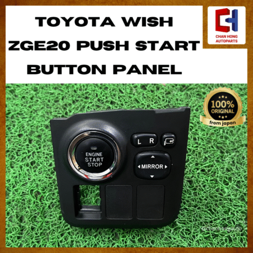 Toyota Wish ZGE20 Push Start Button Panel [Original from Japan 🇯🇵][Used]