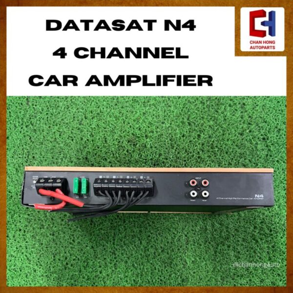DATASAT N4 4 Channel High Performance Car Amplifier [Used] - Image 3