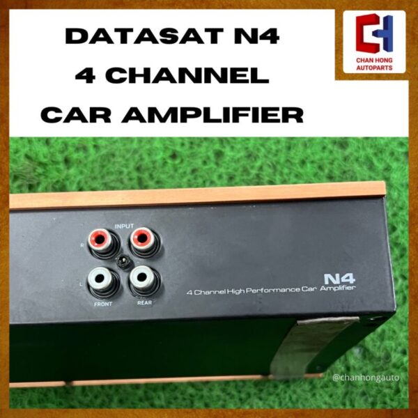 DATASAT N4 4 Channel High Performance Car Amplifier [Used] - Image 4