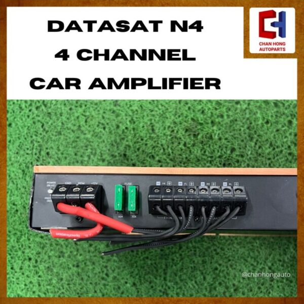 DATASAT N4 4 Channel High Performance Car Amplifier [Used] - Image 5
