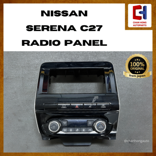 Nissan Serena C27 Radio Panel [27500 5TT0A][Original from Japan 🇯🇵][Used]