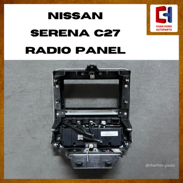 Nissan Serena C27 Radio Panel [27500 5TT0A][Original from Japan 🇯🇵][Used] - Image 3