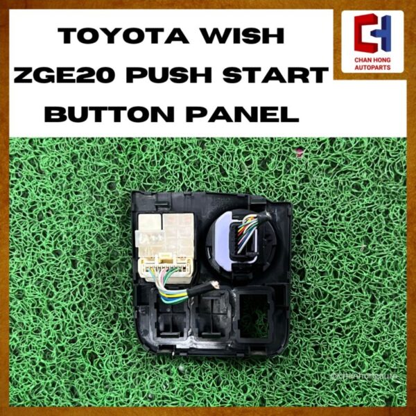 Toyota Wish ZGE20 Push Start Button Panel [Original from Japan 🇯🇵][Used] - Image 2