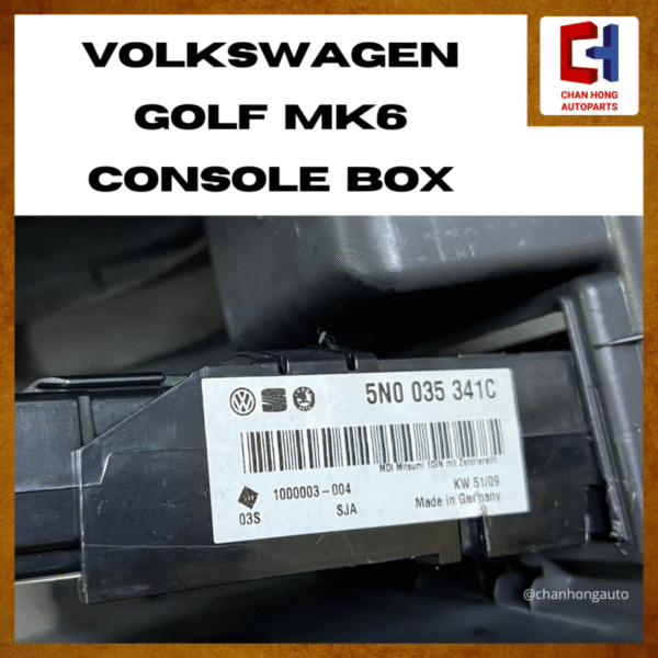 Volkswagen Golf MK6 Console Box [Original from Germany 🇩🇪][Used] - Image 8