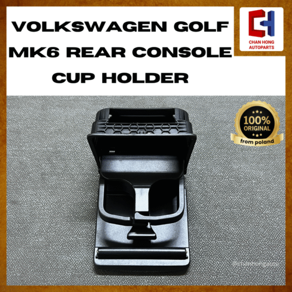 Volkswagen Golf MK6 Rear Console Cup Holder [1K0862532][Original from 🇵🇱][Used]