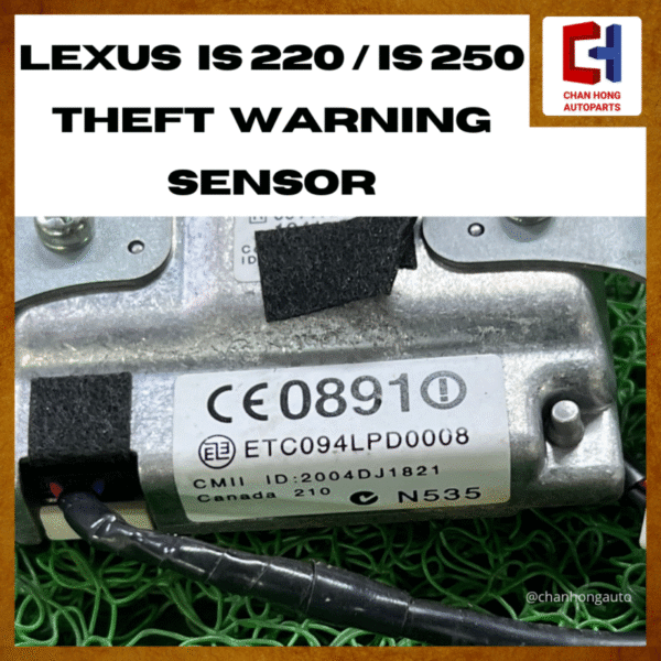 Lexus IS 220 / IS 250 Theft Warning Sensor Module [ETC094LPD0008][Original from Japan 🇯🇵][Used] - Image 3