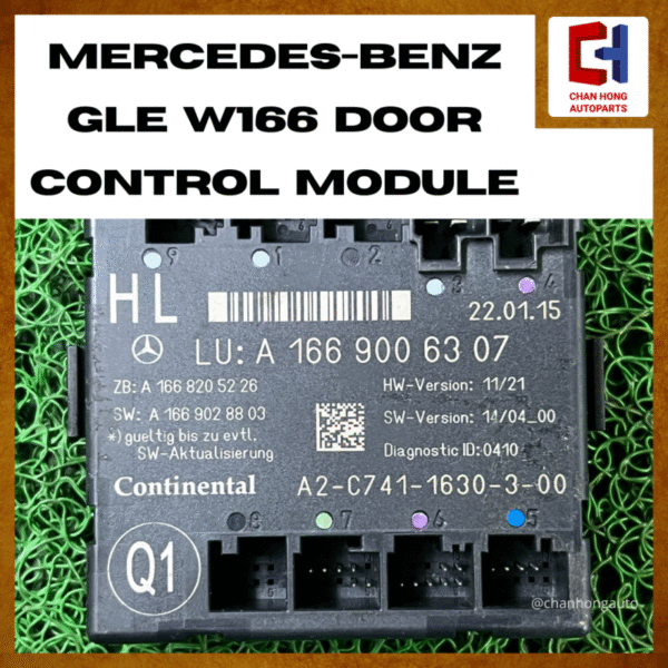 Mercedes-Benz GLE W166 Door Control Module [A1669006307][Original from Germany 🇩🇪][Used] - Image 3