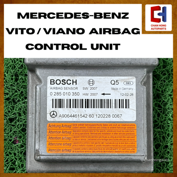 Mercedes-Benz Vito / Viano Airbag Control Unit [0285010350][Original from Germany 🇩🇪][Used] - Image 2