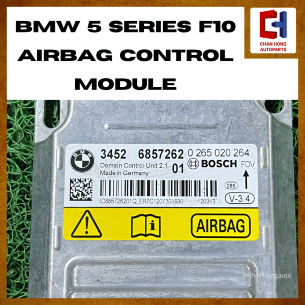BMW 5 Series F10 Airbag Control Module [34526857262 / 0265020264][Original from Germany 🇩🇪][Used] - Image 2