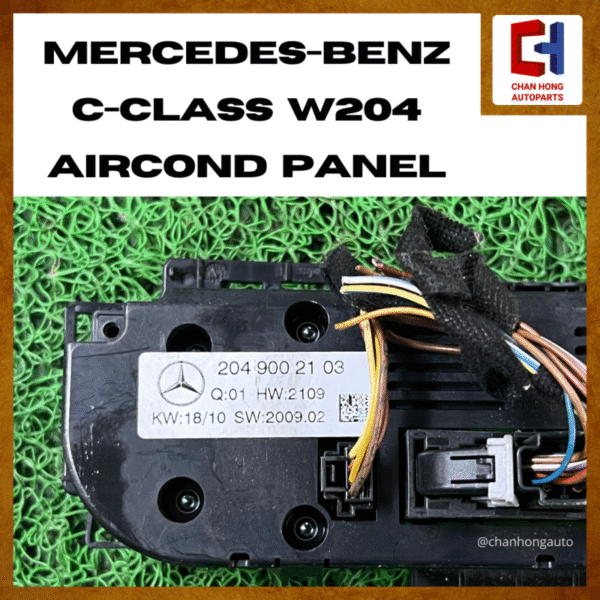 Mercedes-Benz C-Class W204 Aircond Panel [2049002103][Original from Germany 🇩🇪][Used] - Image 3