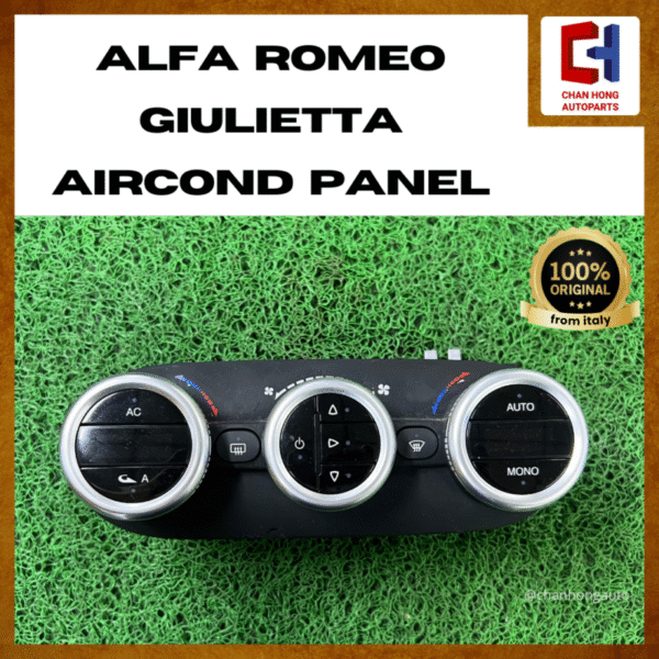 Alfa Romeo Giulietta Aircond Panel [503600090111][Original from Italy 🇮🇹][Used]
