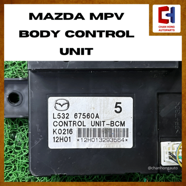 Mazda MPV BCM Body Control Module [L53267560A][Original from Japan 🇯🇵][Used] - Image 2