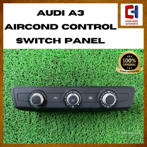 Audi A3 Aircond Control Switch Panel [8V0820047D][Original from Romania 🇷🇴][Used]