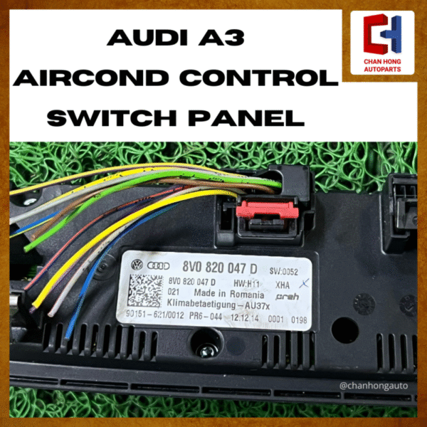 Audi A3 Aircond Control Switch Panel [8V0820047D][Original from Romania 🇷🇴][Used] - Image 3