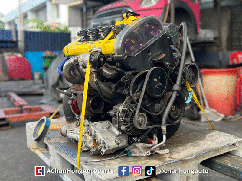 Mitsubishi Lancer Evo 4G63 Engine 2.0L Turbo M/T 4WD - Image 2