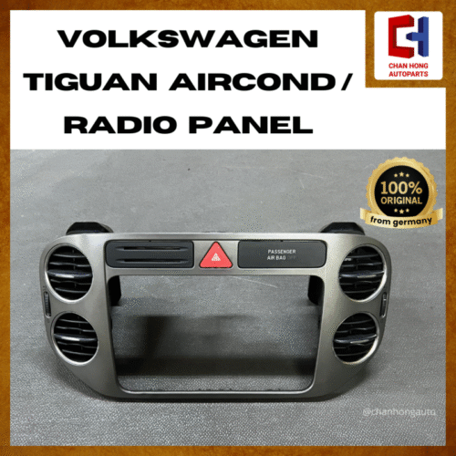 Volkswagen Tiguan Aircond / Radio Panel [5M0858071K][Original from Germany 🇩🇪][Used]