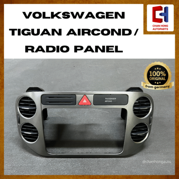 Volkswagen Tiguan Aircond / Radio Panel [5M0858071K][Original from Germany 🇩🇪][Used]