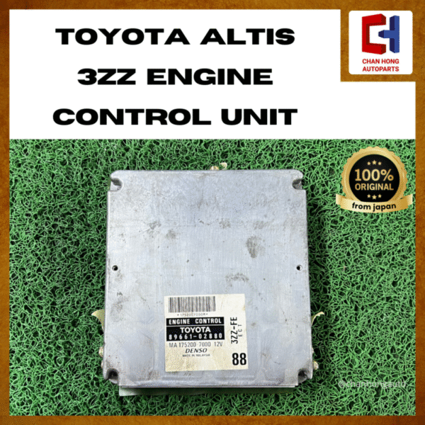 Toyota Altis 3ZZ ECU Engine Control Unit [89661-02880][Original from Japan 🇯🇵][Used]