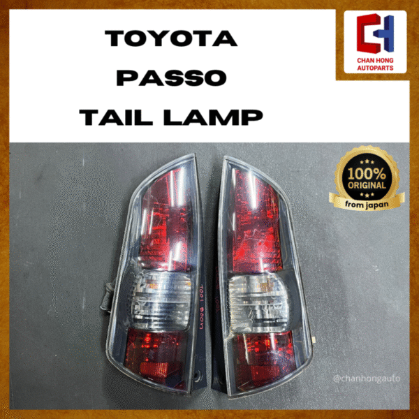 Toyota Passo Tail Lamp [Koito 220-51762][Original from Japan 🇯🇵][Used]