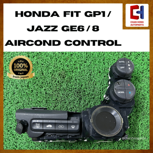 Honda Fit GP1 / Jazz GE 6/8 Aircond Control Switch [Stanley D08Y1][Original from Japan 🇯🇵][Used]